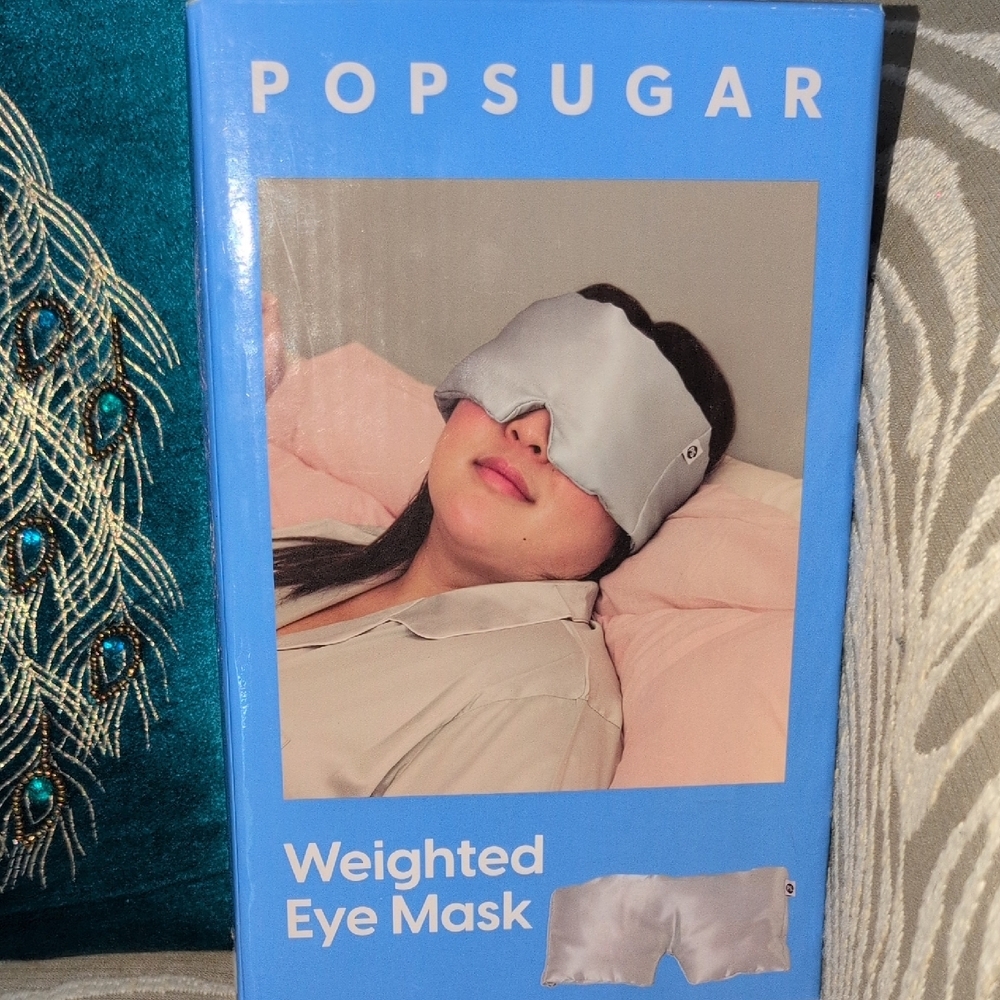 POPSUGAR Silver Weighted Eye Mask